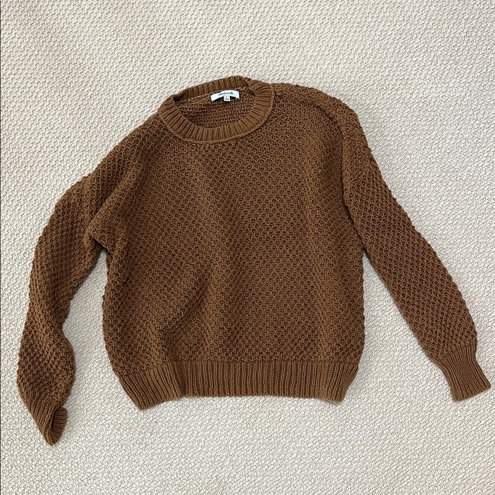 Brown Knit Sweater - Picture 1 of 2